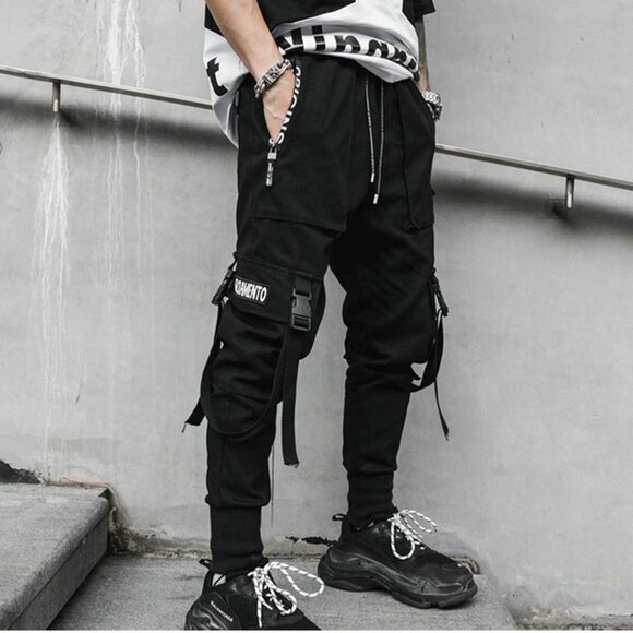 XYXIONGMAO Men's Jogger Pants Hip Hop Harem Pants Size Medium - Picture 1 of 3